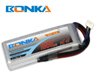 Аккумулятор LiPo Bonka 1800мАч 35C 14.8V