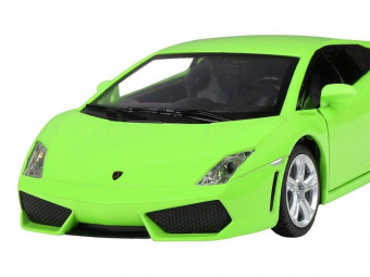 Машина ''АВТОПАНОРАМА'' Lamborghini Gallardo LP560-4, зеленый, 1/24, свет, звук, в/к 24,5*12,5*10,5см