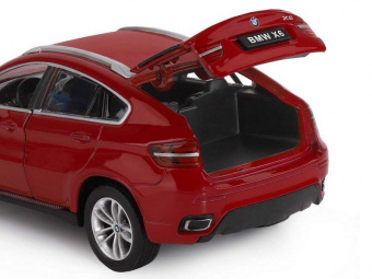 Машина ''АВТОПАНОРАМА'' BMW X6, бордовый, 1/26, в/к 24,5*12,5*10,5 см