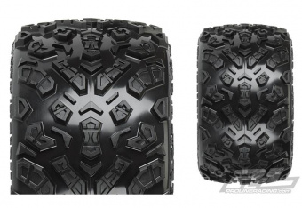 Колеса в сборе 1/8 - Big Joe II 3.8'', Offset=1/2'' HEX=17мм