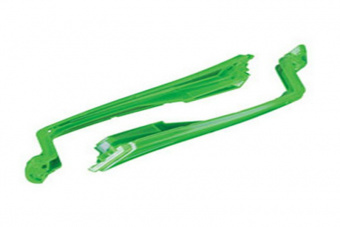 LED lens, front, green (left & right)