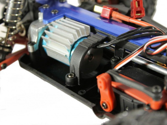 Радиоуправляемая трагги Remo Hobby S EVO-R Brushless UPGRADE V2.0 (синяя) 4WD 2.4G 1/16 RTR