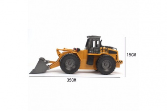 Радиоуправляемый бульдозер HUI NA TOYS масштаб 1:18 27Mhz