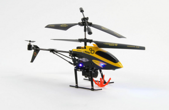 Радиоуправляемый вертолет 3-х канальный Wltoys V388 с механизированным подъемным краном