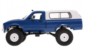 Пикап с кунгом 4x4 Pro (Синий) 1/16