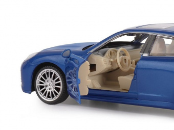 Машина ''АВТОПАНОРАМА'' Porsche Panamera S, синий, 1/24, свет, звук, в/к 24,5*12,5*10,5 см