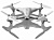 Радиоуправляемый квадрокоптер Syma Z3 с FPV трансляцией Wi-Fi, барометр, 6-AXIS 2.4G RTF