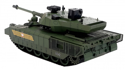 Радиоуправляемый танк RUSSIA T-14 Армата (Стреляет орбизами и пульками)