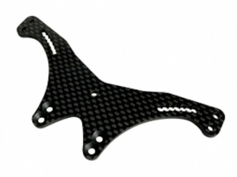 Rear Graphite Shock Tower Plus 4mm For 3racing Sakura Zero
