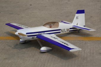 Самолет HobbySky Extra 300 RTF (blue) 2.4Ггц
