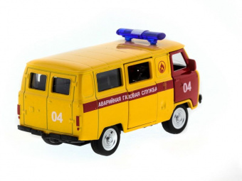 Машина ''АВТОПАНОРАМА'' инерц. УАЗ (аварийная) 1/50, в/к 12*7*5,5 см