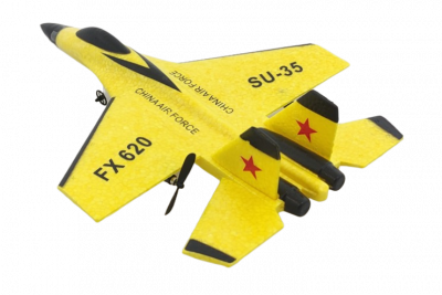 Радиоуправляемый самолет SU-35 (EPP) 2.4G Желтый