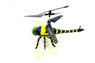 Радиоуправляемая Игрушка - Вертолет Стрекоза S700 Желтая