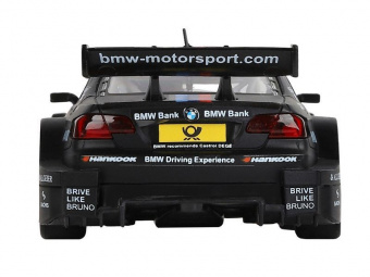 Машина ''АВТОПАНОРАМА'' BMW M3 DTM, черный, 1/32, свет, звук, инерция, в/к 17,5*13,5*9 см