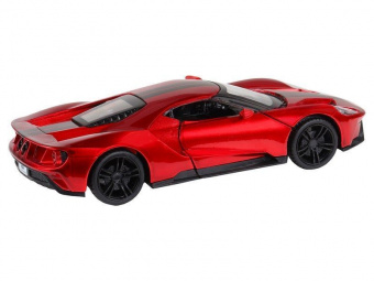 Машина ''АВТОПАНОРАМА'' Ford GT, красный, 1/32, свет, звук, инерция, в/к 17,5*12,5*6,5 см