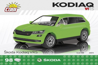 Конструктор COBI, 98 дет, SKODA KODIAQ VRS