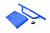 Slash Front Bumper & Skid Plate - Blue