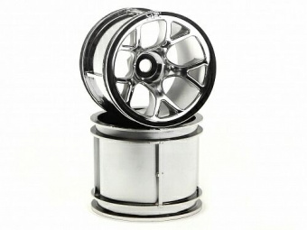 Диски колесные трак 1/10 - MT MESH CHROME (OP MT) 2шт