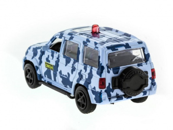Машина ''АВТОПАНОРАМА'' инерц. УАЗ Патриот (омон) 1/50, в/к 12*7*5,5 см