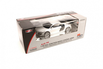 Радиоуправляемая машинка Audi R8 Grey масштаб 1:20