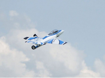 Р/У самолет Top RC Jet Star голубой 800 мм импеллер 65мм PNP