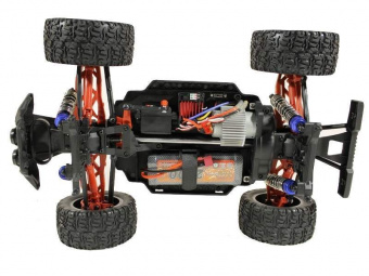 Радиоуправляемый монстр Remo Hobby MMAX UPGRADE (синий) 4WD 2.4G 1/10 RTR