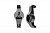 CASTER BLOCKS, 606 l-T6 ALUMINUM