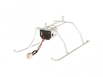 Landing Skids and Battery Frame (WHITE)