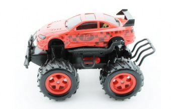 Радиоуправляемый внедорожник Wangfeng Monstre Truck Nissan Silvia 1:14 (свет, звук)