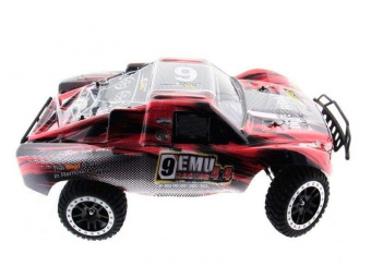 Радиоуправляемый шорт-корс Remo Hobby 9EMU Brushless (красный) 4WD 2.4G 1/8 RTR