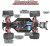 Радиоуправляемый монстр Remo Hobby Dinosaurs Master Brushless (красный) 4WD 2.4G 1/8 RTR