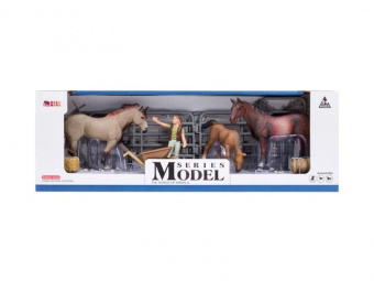 Игрушки фигурки MASAI MARA ММ205-023 в наборе серии На ферме, 8 пр.
