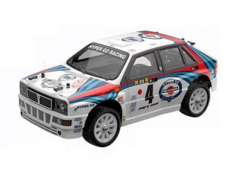 Радиоуправляемая машина для дрифта MJX Hyper Go 14302 Lancia Delta Brushless 4WD 2.4G LED 1/14 RTR