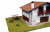 Сборная деревянная модель деревенского дома Artesania Latina Chalet en kit de Caserio con carro 1:72