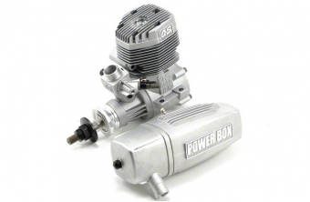 Двигатель внутреннего сгорания O.S. MAX 120AX 1.20 Glow Engine w/Muffler (самолётный)