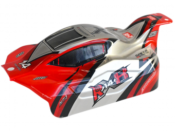 Красный кузов для багги Remo Hobby RH1451, RH1455, 1/14
