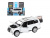 Машина ''АВТОПАНОРАМА'' Mitsubishi Pajero 4WD Tubro, белый, 1/33, свет, звук, в/к 17,5*13,5*9 см