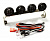 Realistic Roof Top Sport LED (4) Light Set 107mm Wide for 1/10 Scale Off-Road Vehicles