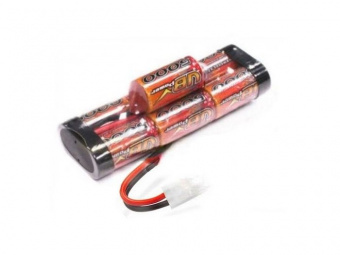 Аккумулятор VBPower NiMH 8.4V 7cell 5000mAh (Tamiya), банка с верху