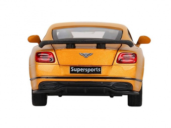 Машина ''АВТОПАНОРАМА'' Bentley Continental Supersports, оранжевый, 1/32, в/к 17,5*12,5*6,5 см