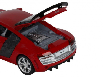 Машина ''АВТОПАНОРАМА'' Audi R8 GT, красный, 1/32, свет, звук, инерция, в/к 17,5*13,5*9 см
