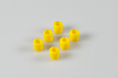 Резинки против скольжения на шасси (6шт) желтые