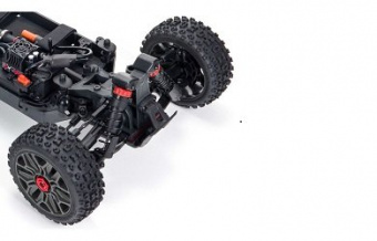Багги ARRMA 1:8 TYPHON 4X4 V3 3S BLX RTR (красный)