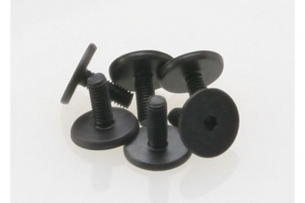 Screws, 3x8mm flat-head machine (hex drive) (6)