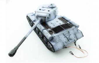 Радиоуправляемый танк Taigen ИС-2 модель 1944, СССР, зимний, деревянная коробка RTR 1:16 2.4G