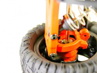 Радиоуправляемый монстр Remo Hobby SMAX Brushless UPGRADE (красный) 4WD 2.4G 1/16 RTR