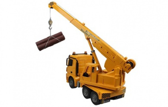 Радиоуправляемый кран Mercedes-Benz Antos Crane Double Eagle 1:20 E526-003