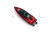 Радиоуправляемый мини-катер 2.4G (10 см) Красный