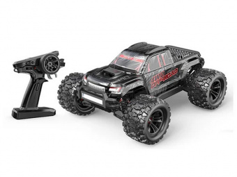Радиоуправляемый монстр MJX Hyper Go 10208 (черный) Brushless 4WD 2.4G LED 1/10, без ЗУ и акб