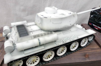 Радиоуправляемый танк Taigen 1:16 T34-85 (зимний) 2.4 Ghz (ИК)